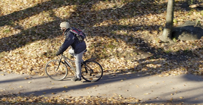Ökad användning av cykelhjälm i väst
